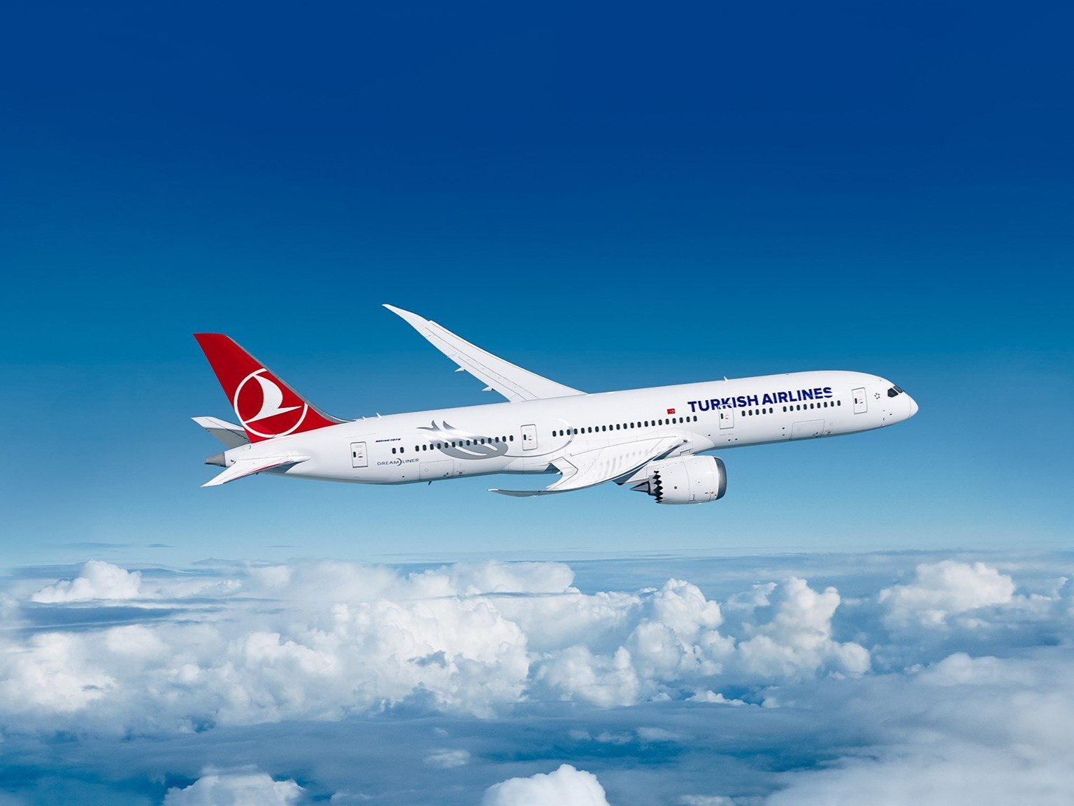 Boeing 787 Dreamliner letecké společnosti Turkish Airlines. Zdroj: Turkish Airlines