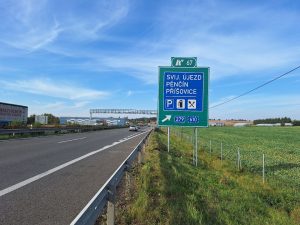 D10 u Příšovic. Foto: ŘSD