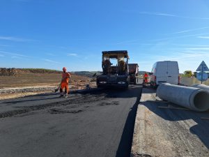 Dostavba D7 ve Středočeském kraji (září 2025). Pramen: ŘSD