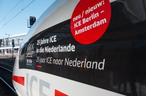 První ICE3neo na trati Berlín - Amsterdam. Foto: Deutsche Bahn
