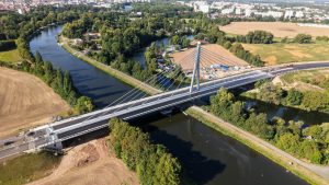 Stavba silnice I/36 Trnová-Fáblovka - Dubina. Foto: ŘSD