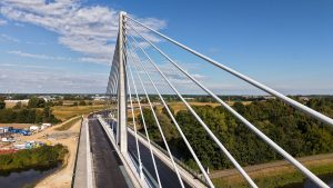 Stavba silnice I/36 Trnová-Fáblovka - Dubina. Foto: ŘSD