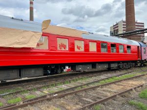 Albert Fikáček prodává vagony. Pramen: Gepard Express