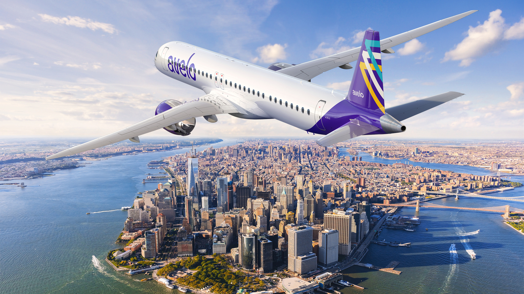 Embraer E195-E2 v barvách Avelo Airlines. Zdroj: Embraer