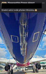 Trup A321XLR po Tailstriku.
Zdroj: Facebook.com