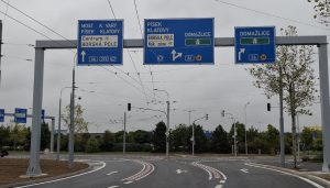 Nová křižovatka v Plzni u Makra. Foto: ŘSD