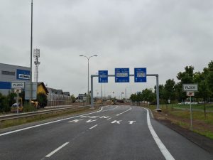 Nová křižovatka v Plzni u Makra. Foto: ŘSD