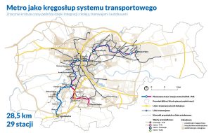 Mapa sítě kolejové dopravy v Krakově.
Zdroj: 
Stanisław Mazur