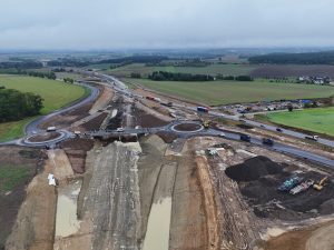 Nová MÚK Sadová na D35. Foto: ŘSD