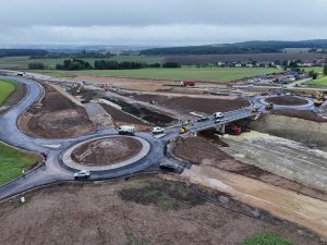 Nová MÚK Sadová na D35. Foto: ŘSD