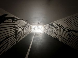Zrekonstruovaný podchod pro pěší a cyklisty pod Türkovou ulicí na pražském Chodově. Foto: TSK