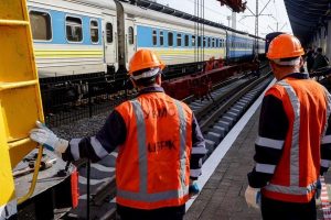 Ukrajinské dráhy dokončily výstavbu nové železniční trati z Čopu do Užhorodu. Foto: EIB