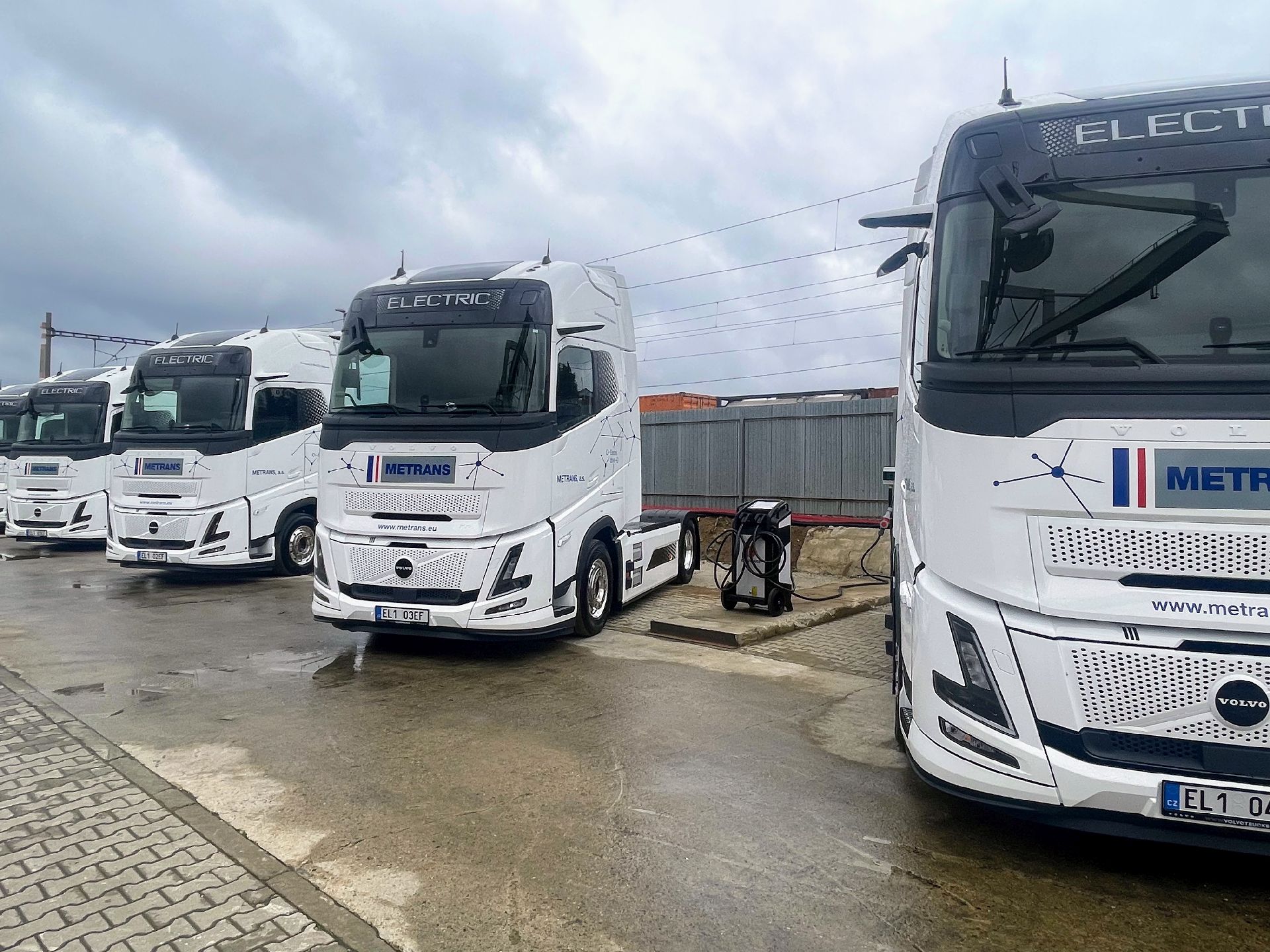 Elektrotahače Volvo pro Metrans. Foto: Jan Sůra / Zdopravy.cz