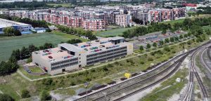 Vizualizace P+R parkovacího domu na Zličíně. Zdroj: MHMP