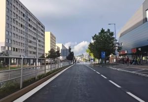 Zprovozněná část rekonstruované a rozšířené třídy Václava Klementa v Mladé Boleslavi. Foto: MB NET