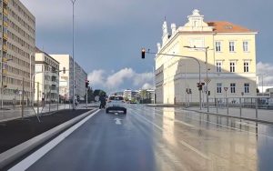 Zprovozněná část rekonstruované a rozšířené třídy Václava Klementa v Mladé Boleslavi. Foto: MB NET