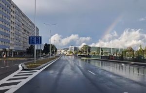 Zprovozněná část rekonstruované a rozšířené třídy Václava Klementa v Mladé Boleslavi. Foto: MB NET