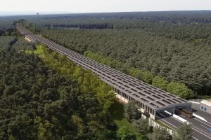 D55 Bzenec – Bzenec-Přívoz, vizualizace. Zdroj: HBH Projekt