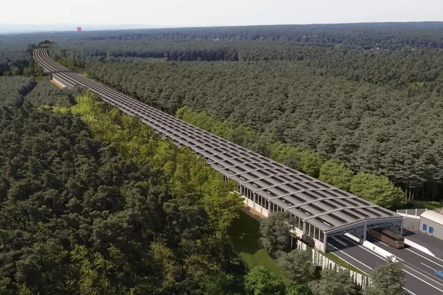D55 Bzenec – Bzenec-Přívoz, vizualizace. Zdroj: HBH Projekt