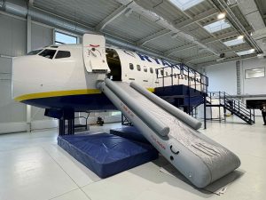 Výcvikové centrum Ryanairu v Krakově.
Foto: Zdopravy.cz / Vojtěch Očadlý