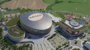 Multifunkční hala Pardubice. Foto: MHAP