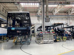 Výroba autobusů Iveco ve Vysokém Mýtě. Foto: Jan Sůra / Zdopravy.cz