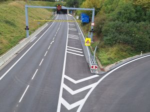 Silnice I/38 v Jihlavě. Foto: ŘSD