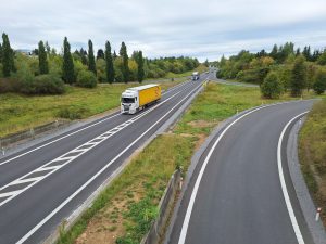 Silnice I/38 v Jihlavě. Foto: ŘSD