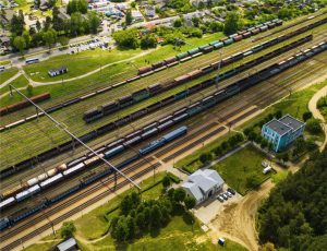 Terminál Małaszewicze u hranic s Běloruskem. Foto: PKP Cargo
