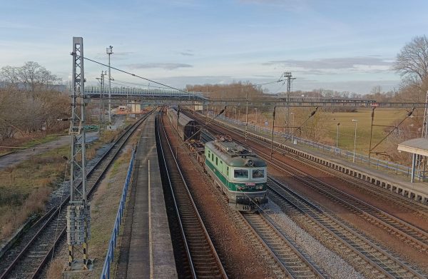 Železniční stanice Uhersko. Foto: Jan Král / Mapy.com