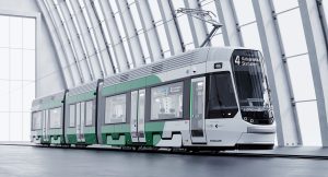 Tramvaj Stadler Tango Arctic pro Helsinki. Foto: Stadler Rail