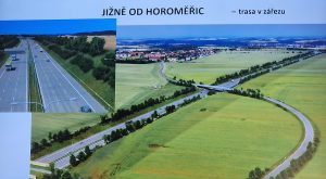 Jednotlivé části úseku 518 Pražského okruhu na severovýchodě metropole. Zdroj: Pragoprojekt
