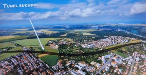 Jednotlivé části úseku 518 Pražského okruhu na severovýchodě metropole. Zdroj: Pragoprojekt