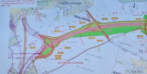 Jednotlivé části úseku 518 Pražského okruhu na severovýchodě metropole. Zdroj: Pragoprojekt