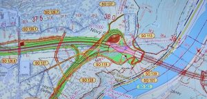 Jednotlivé části úseku 518 Pražského okruhu na severovýchodě metropole. Zdroj: Pragoprojekt
