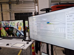 Depo dopravního podniku Tampereen Ratikka ve finském Tampere a testování automatického posunu. Foto: Zdopravy.cz