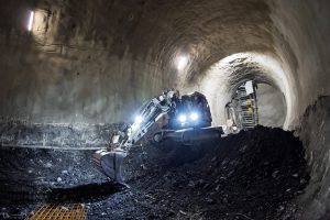 Budovaná stanice metra D Olbrachtova. Foto: DPP - Petr Hejna