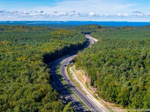 Poslední úsek silnice S3. Foto: Mateusz Grzeszcuk / GDDKIA