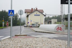 První krajské P+R parkoviště v Olbramovicích. Foto: Středočeský kraj