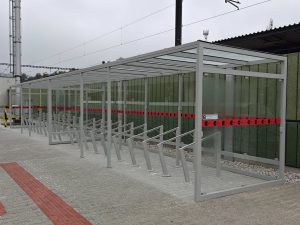 První krajské P+R parkoviště v Olbramovicích. Foto: Středočeský kraj