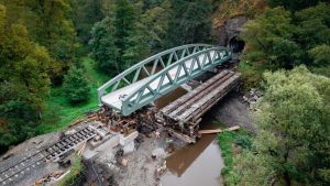 Nový most přes Střelu. Foto: Enteria