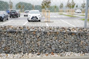 První krajské P+R parkoviště v Olbramovicích. Foto: Středočeský kraj