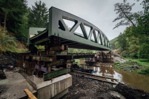 Nový most přes Střelu. Foto: Enteria