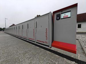 První krajské P+R parkoviště v Olbramovicích. Foto: Středočeský kraj