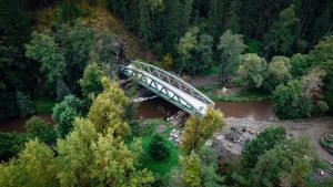 Nový most přes Střelu. Foto: Enteria