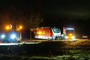 Příjezd první jednotky Stadler FLIRT do Litvy. Foto: LTG Link