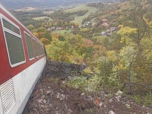 Srážka rychlíků na Slovensku. Zdroj: Hasičský a záchranný zbor