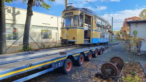 Tramvaj Gotha, kterou si odkoupil z Woltersdorfu liberecký dopravní podnik a Boveraclub. Foto: Boveraclub