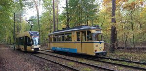 Tramvaj Gotha, kterou si odkoupil z Woltersdorfu liberecký dopravní podnik a Boveraclub. Foto: Boveraclub