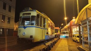 Tramvaj Gotha, kterou si odkoupil z Woltersdorfu liberecký dopravní podnik a Boveraclub. Foto: Boveraclub
